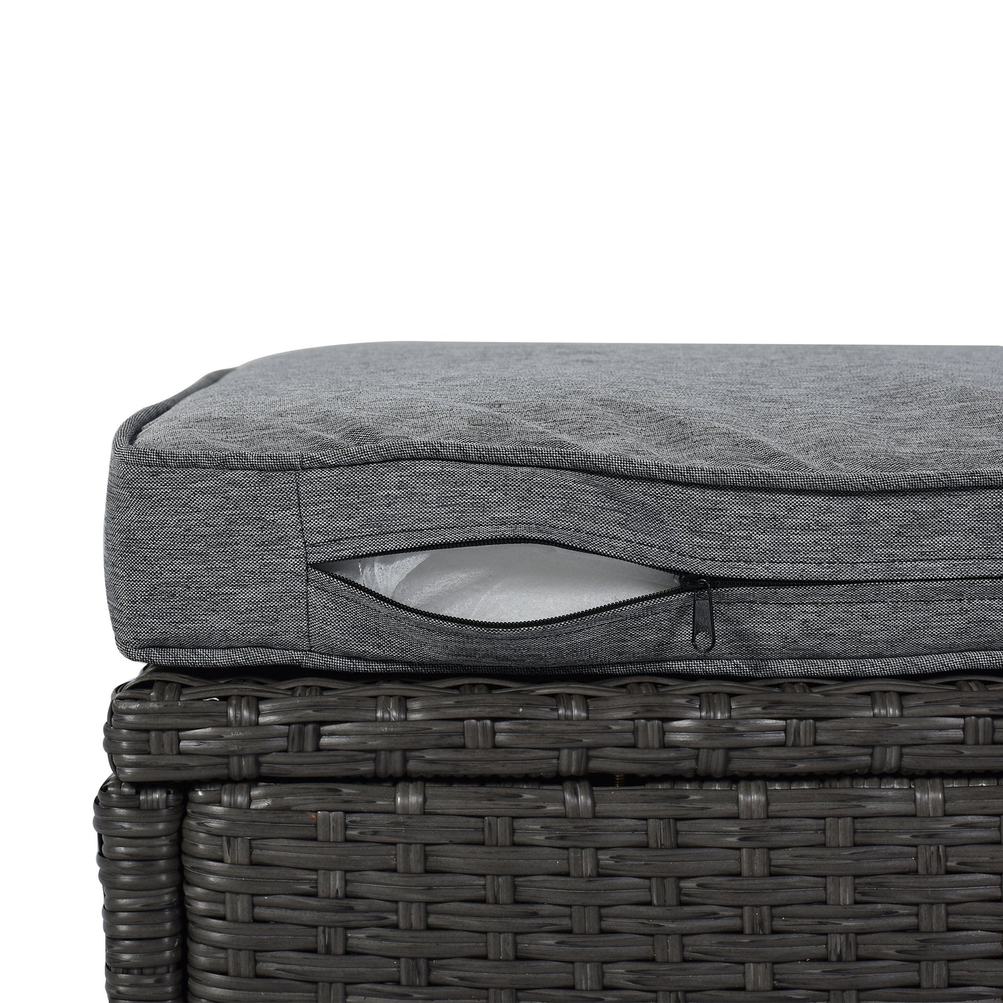 betty rectangle daybed with retractable canopy