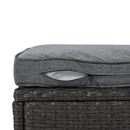Betty Rectangle Daybed with Retractable Canopy