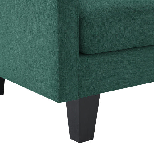 terry 5-seat couch set with chaise with 3 pillows