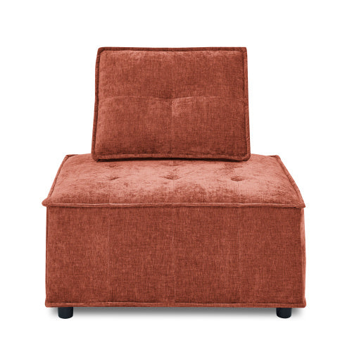 chenille l-shape modular sectional sofa