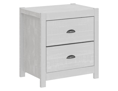 Albany 3 Piece Twin Bed Set, White
