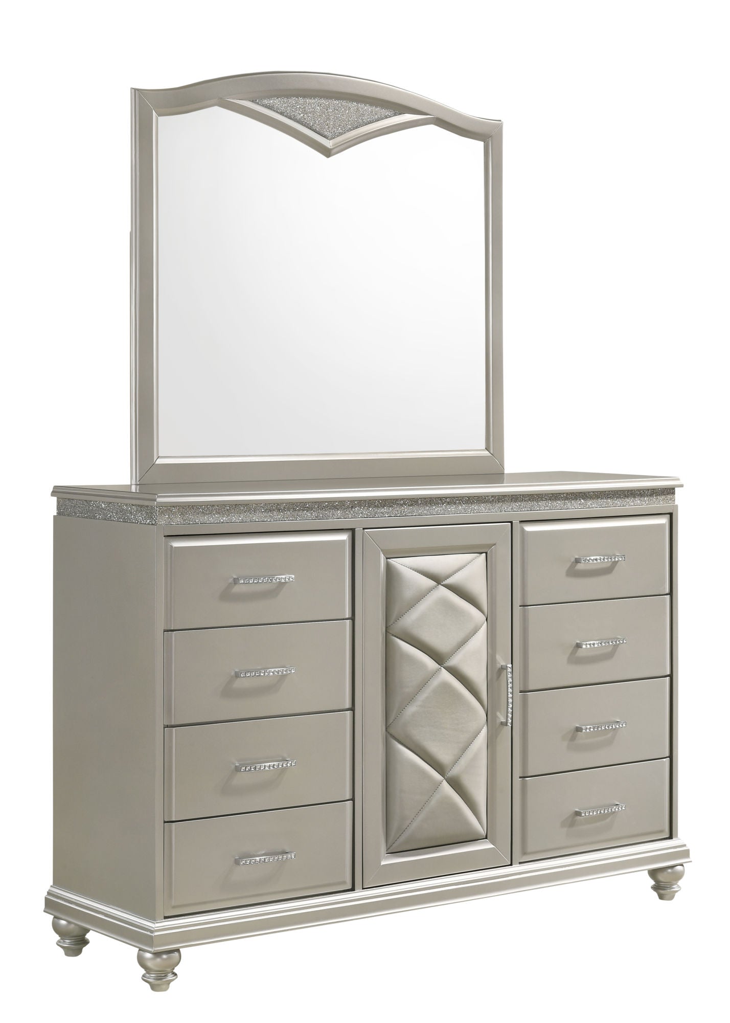 valiant - dresser - pearl silver