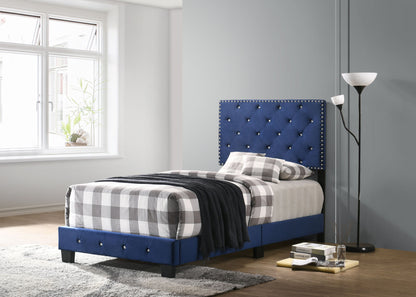 Suffolk Twin Bed, Navy Blue