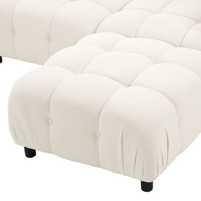 U_STYLE Upholstery Modular Convertible Sectional Sofa