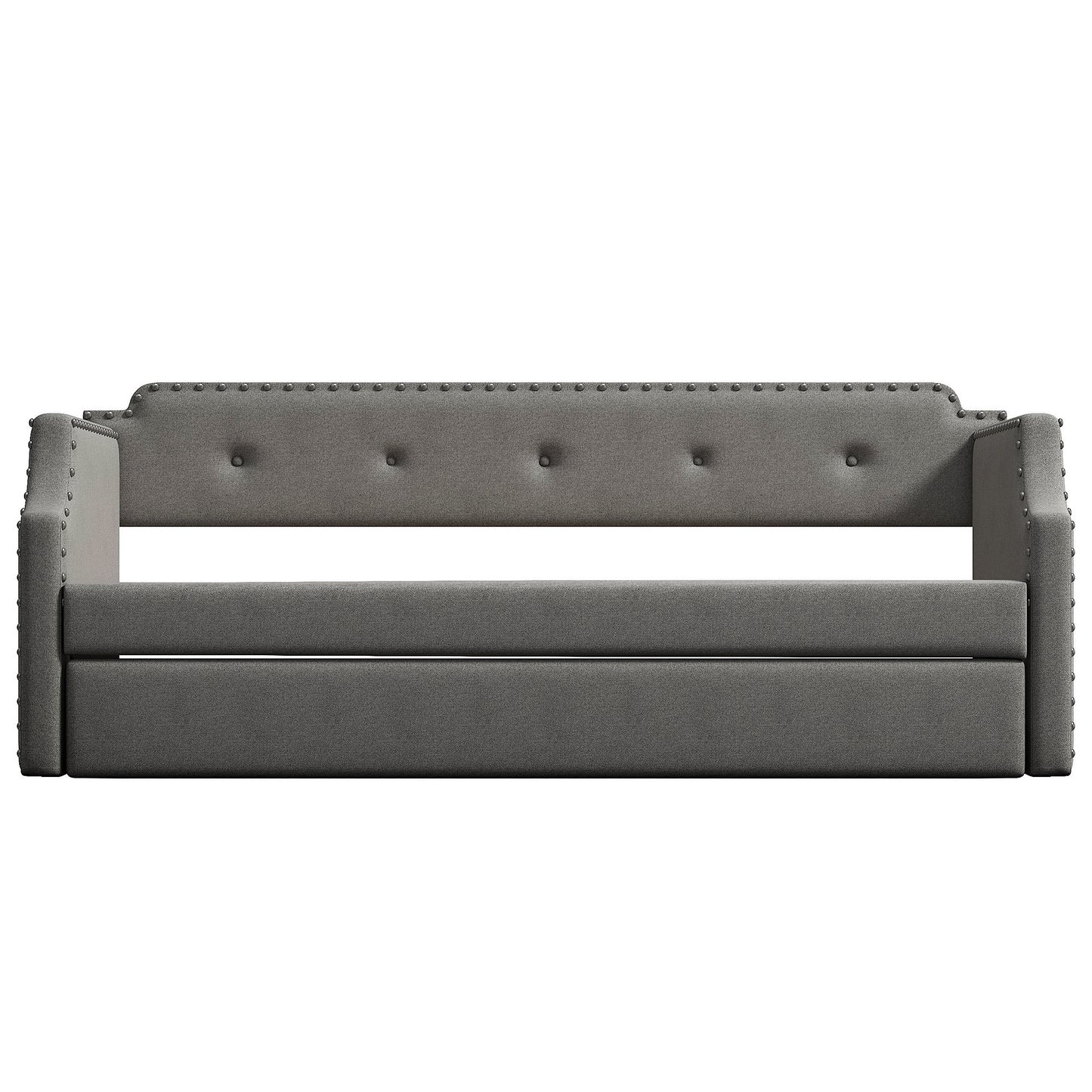 emily upholstered daybed with trundle