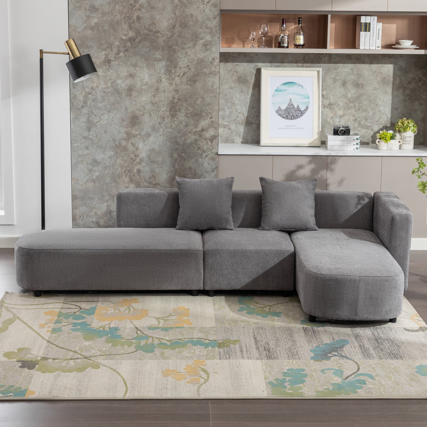 l-shaped luxury sectional sofa
