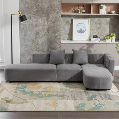L-Shaped Luxury Sectional Sofa