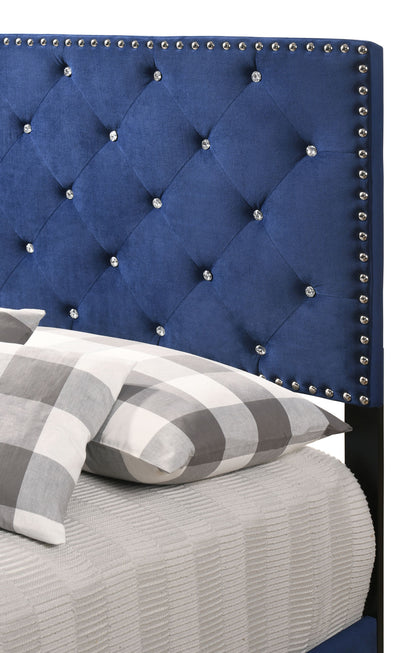 Suffolk Twin Bed, Navy Blue