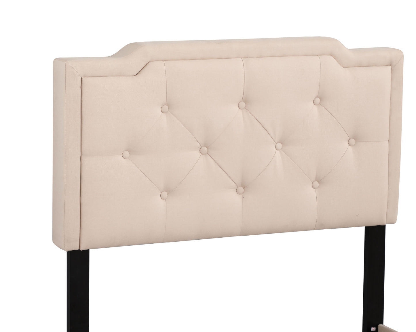 deb twin bed- all in one box , beige
