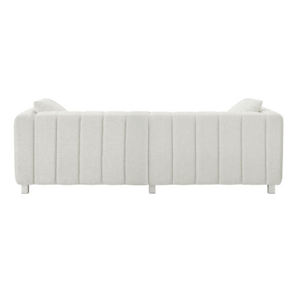 Teddy Velvet Sofa with 2 Pillows
