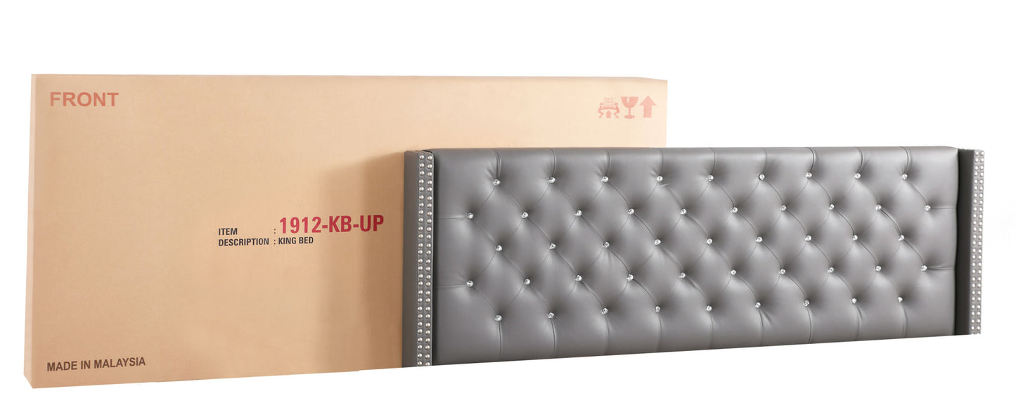 julie king upholstered bed