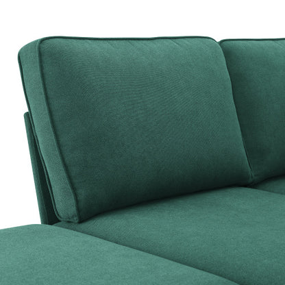 Terry 5-Seat Couch Set with Chaise with 3 Pillows