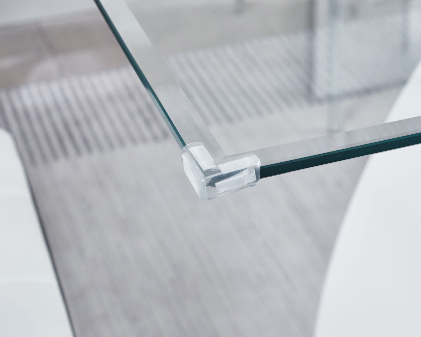 luxury glass top dining table