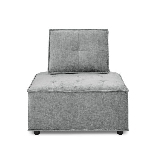 chenille l-shape modular sectional sofa