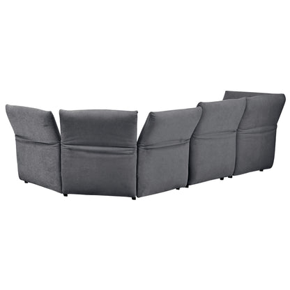 Ustyle Stylish Sofa Set, Grey