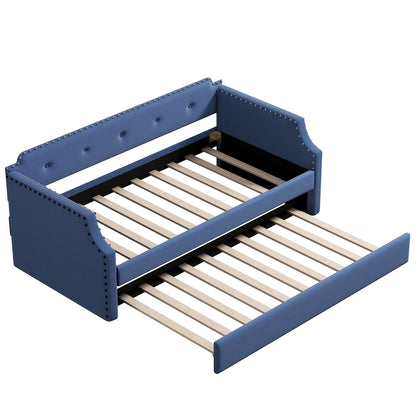 Emily Upholstered Daybed with Trundle