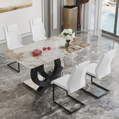 OC Shaped Dining Table