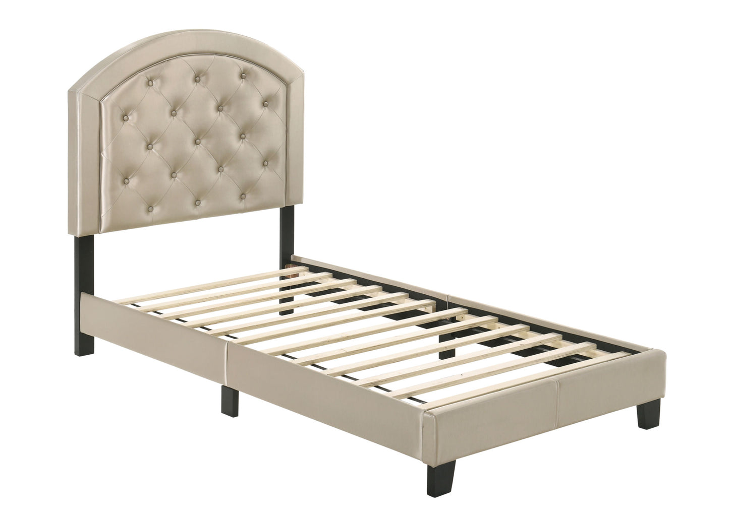 gaby - twin bed - gold