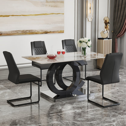OC Shaped Dining Table