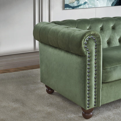 Classic Tufted Chesterfield Sofa