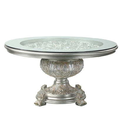ACME Sandoval DINING TABLE Champagne Finish