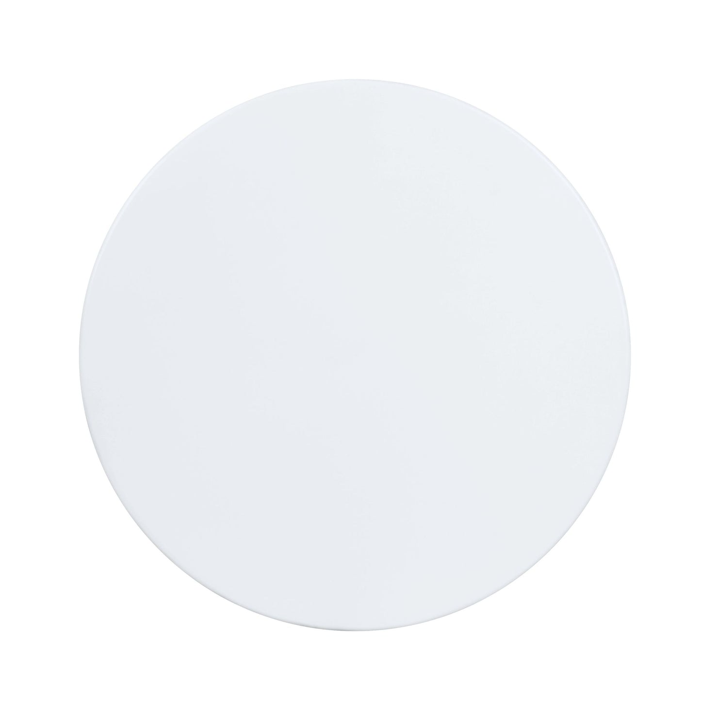 acme fallon end table, engineering stone & gold finish