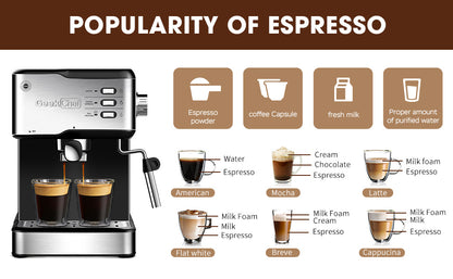 Geek Chef Espresso Machine
