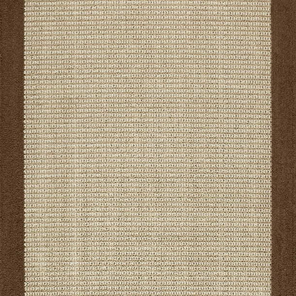 Machine Washable Faux Sisal Gray Indoor Accent Rug Set, 3-Piece Set