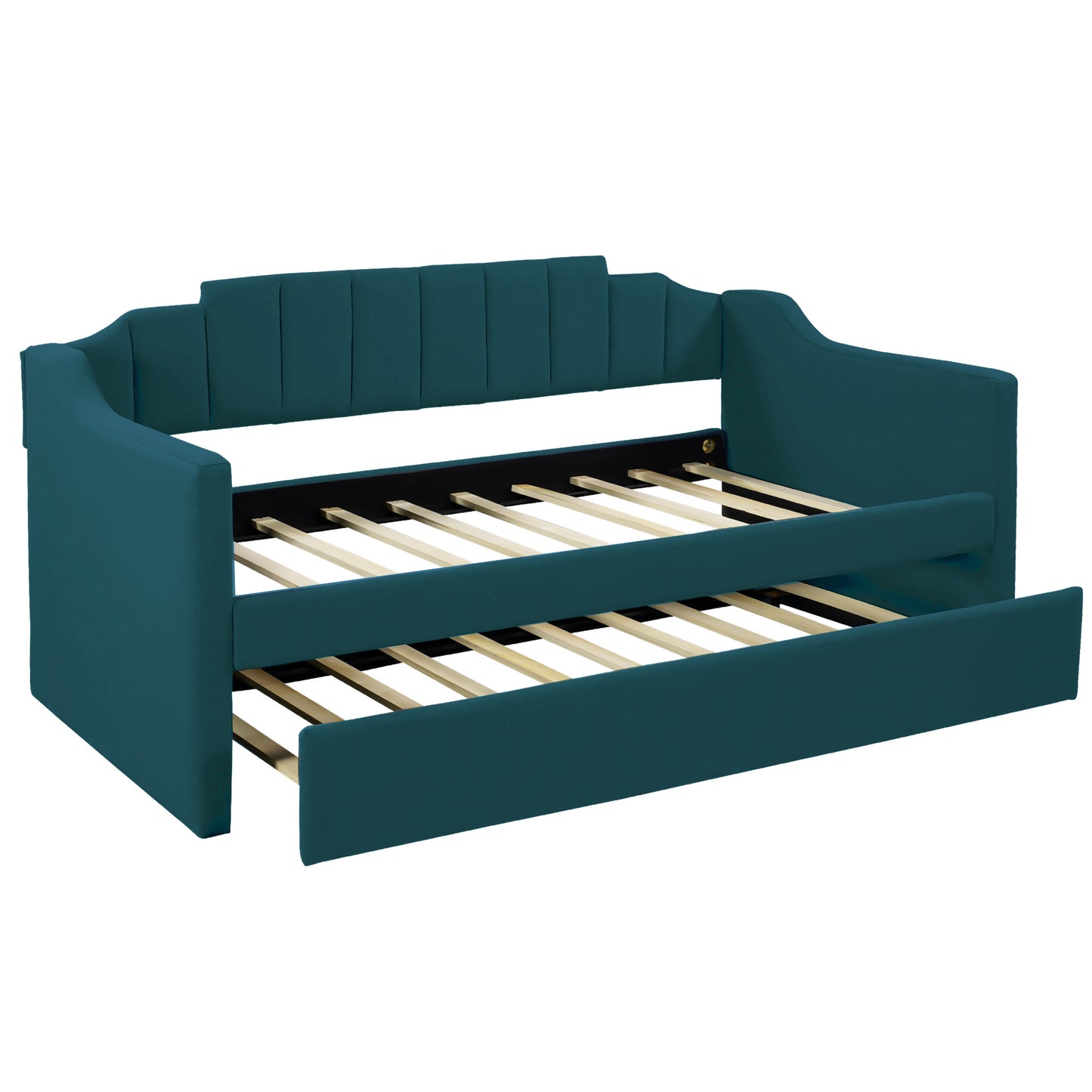 upholstered twin daybed with trundle