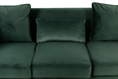 Bayberry Green Velvet Sofa