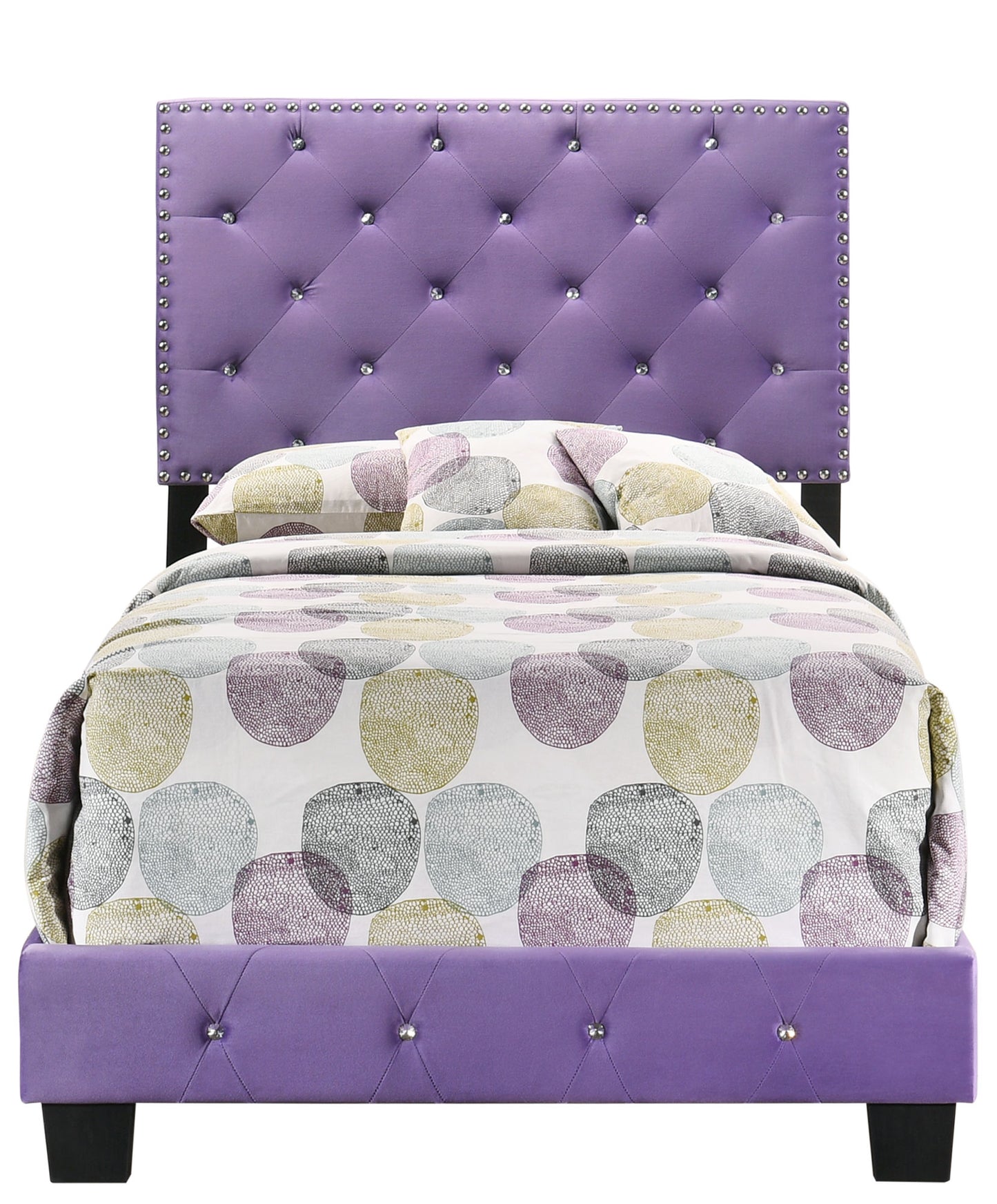 suffolk twin bed , purple