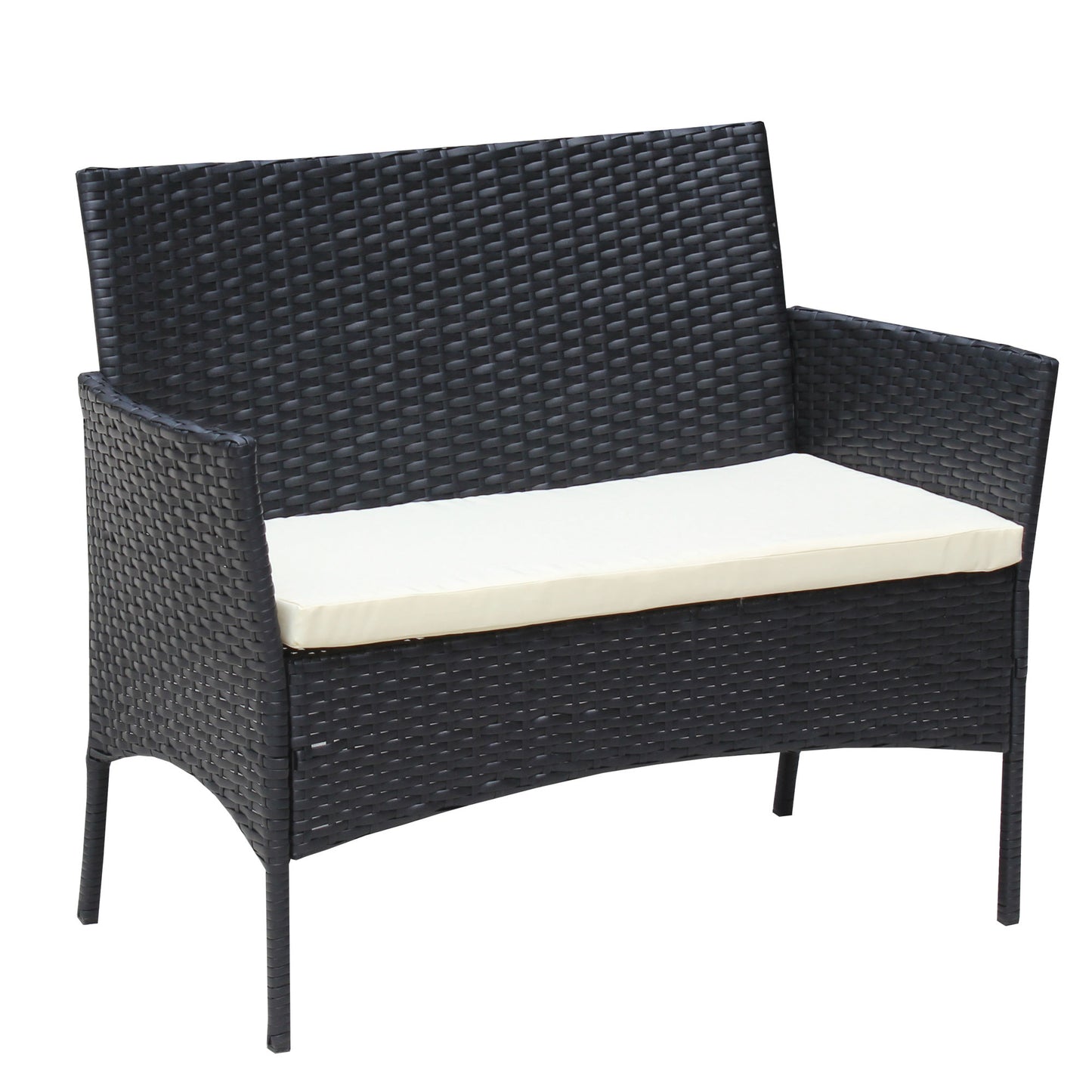 4 pc rattan patio set