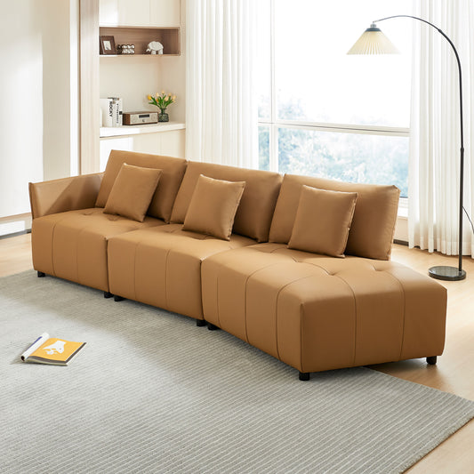 Modern Modular Tufted Sectional