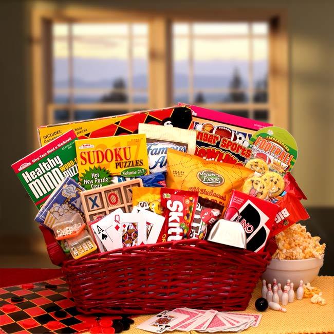 fun & games gift basket
