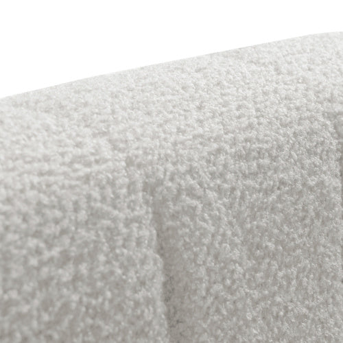 teddy velvet sofa with 2 pillows