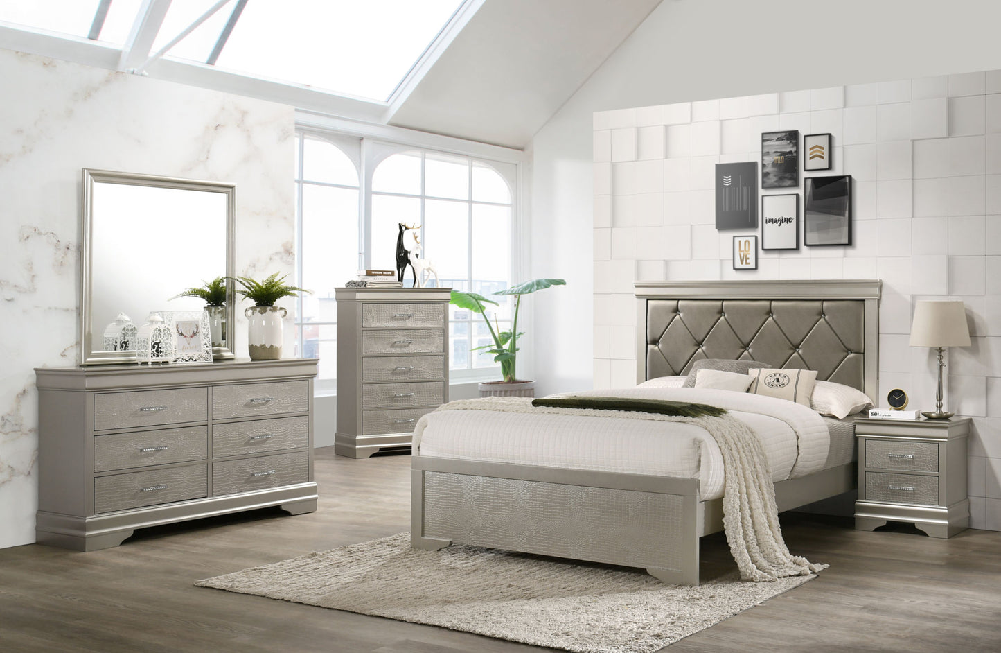 amalia - dresser - gray