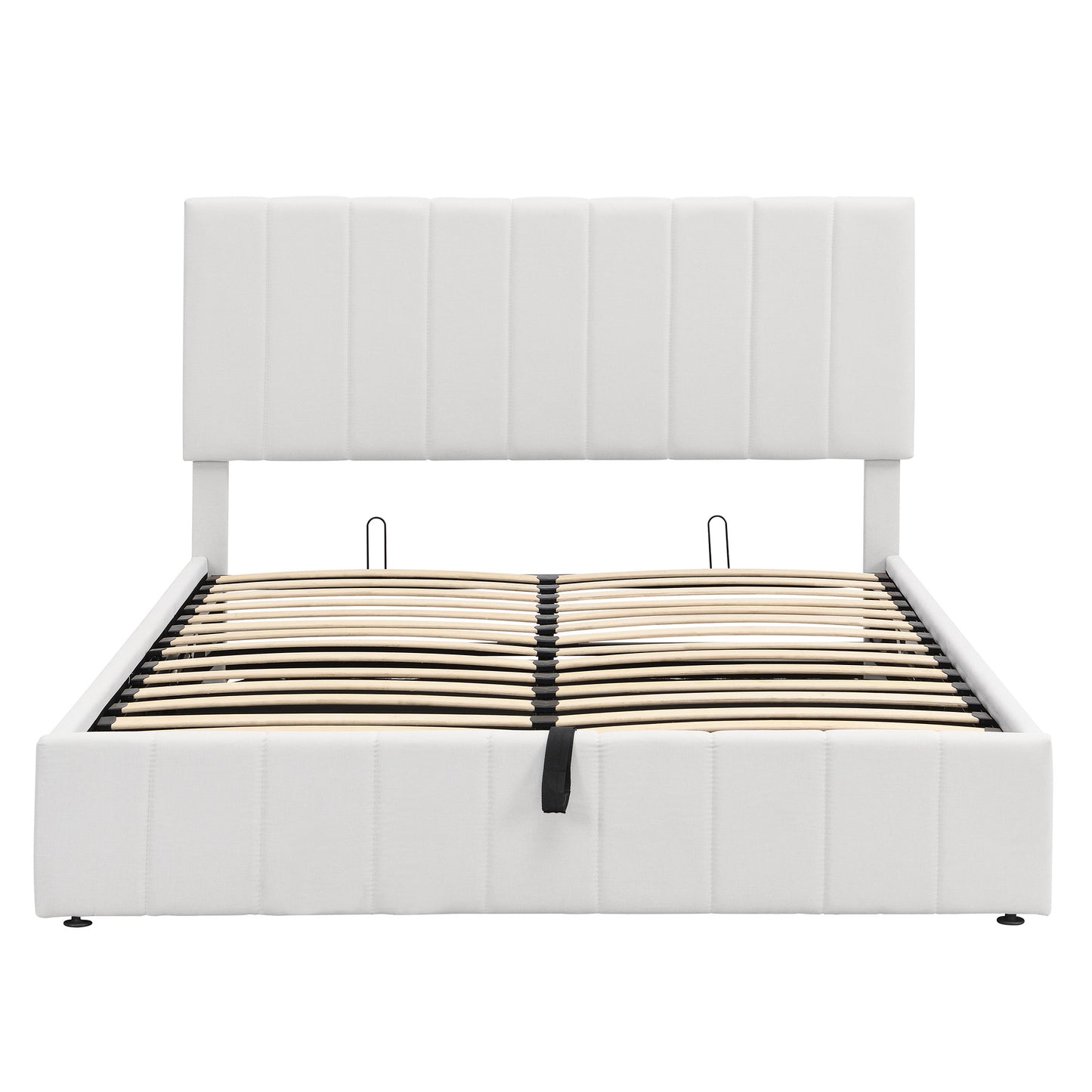queen size upholstered platform bed with a hydraulic storage system - gray queen size upholstered platform bed with a hydraulic storage system - gray queen size upholstered platform bed with a hydrau