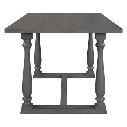 Upholstered 6-Piece Dining Table Set