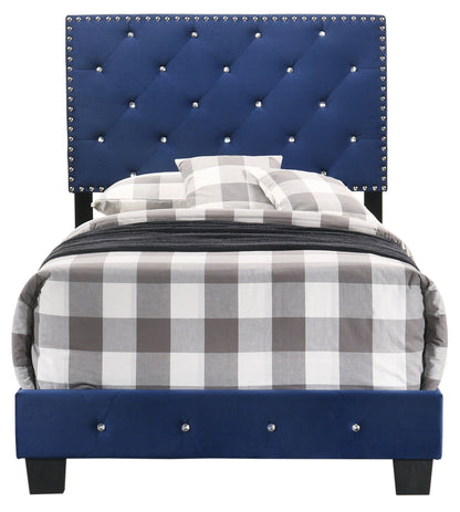 Suffolk Twin Bed, Navy Blue