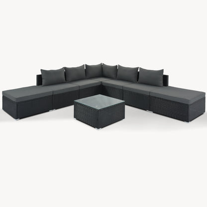 8-Pieces Outdoor Patio Furniture Sets