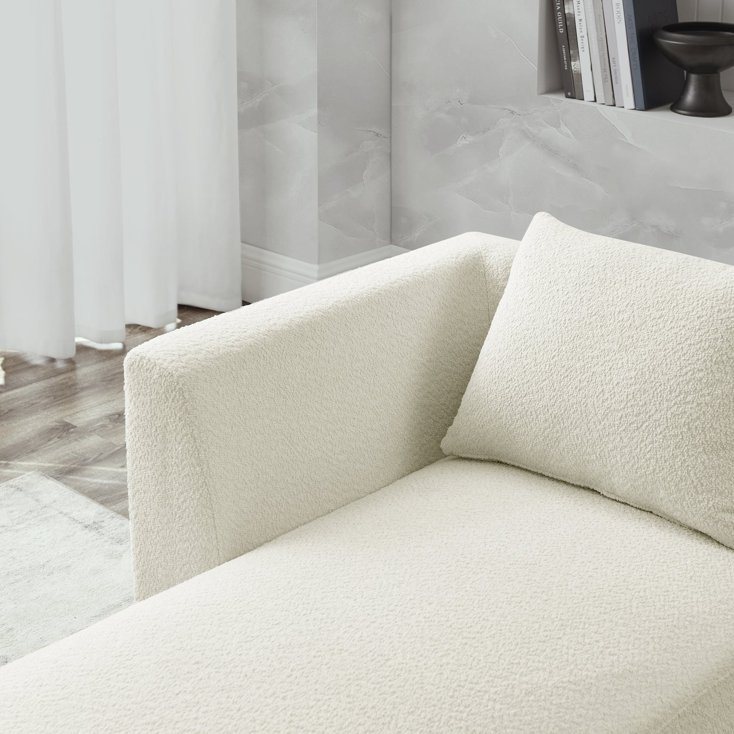 barney u shape sectional sofa, beige
