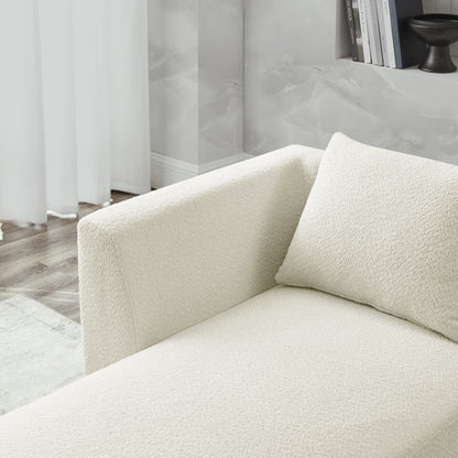 Barney U Shape Sectional Sofa, Beige