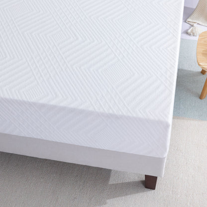 King 10 inch Gel Memory Foam Mattress for a Cool Sleep, Bed in a Box, Green Tea Infused, CertiPUR-US Certified, Made in USA