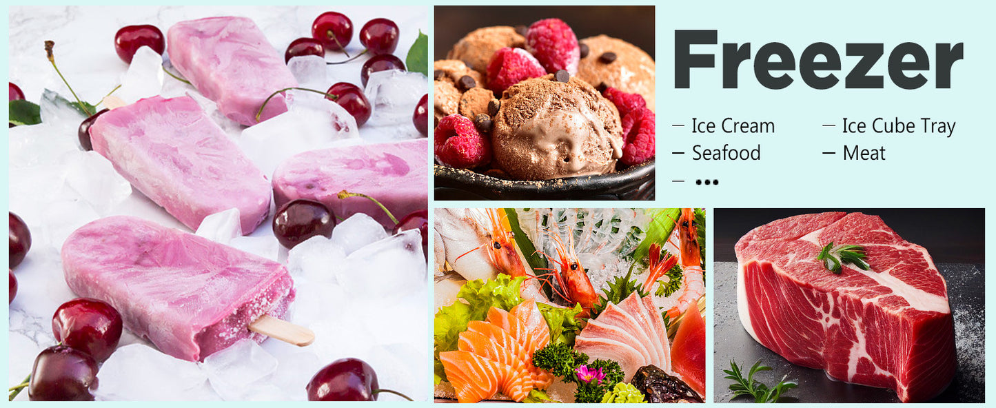 krib bling 3.5cu.ft compact refrigerator mini fridge with freezer