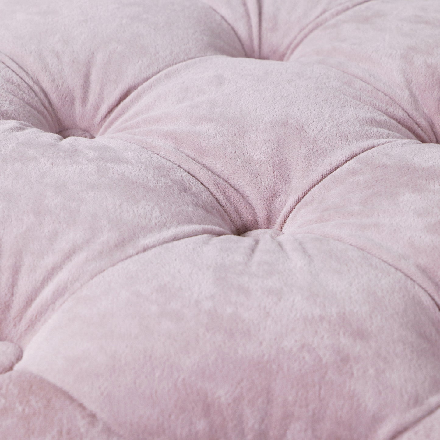 pink modern velvet upholstered ottoman