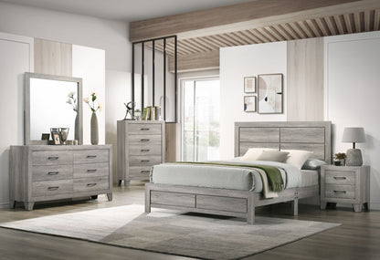Hopkins - Full Bed 1 Box - Gray