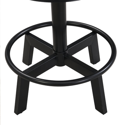 5-Piece Dining Table Set, 59" Wooden