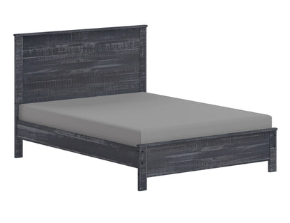 Albany 3 Piece Twin Bed Set, Gray