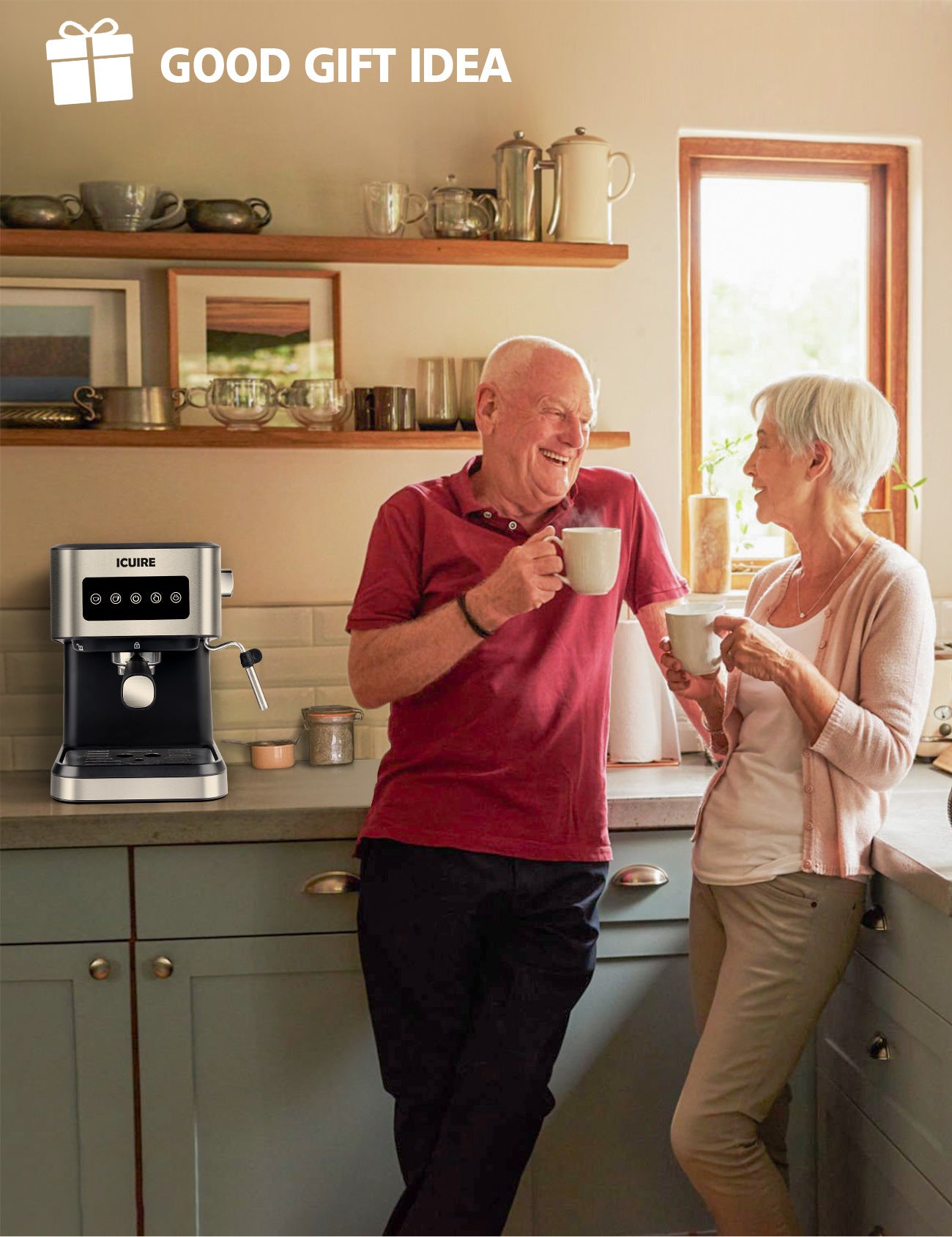 espresso machine with milk frother