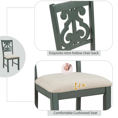 5-Piece Round Dining Table Set